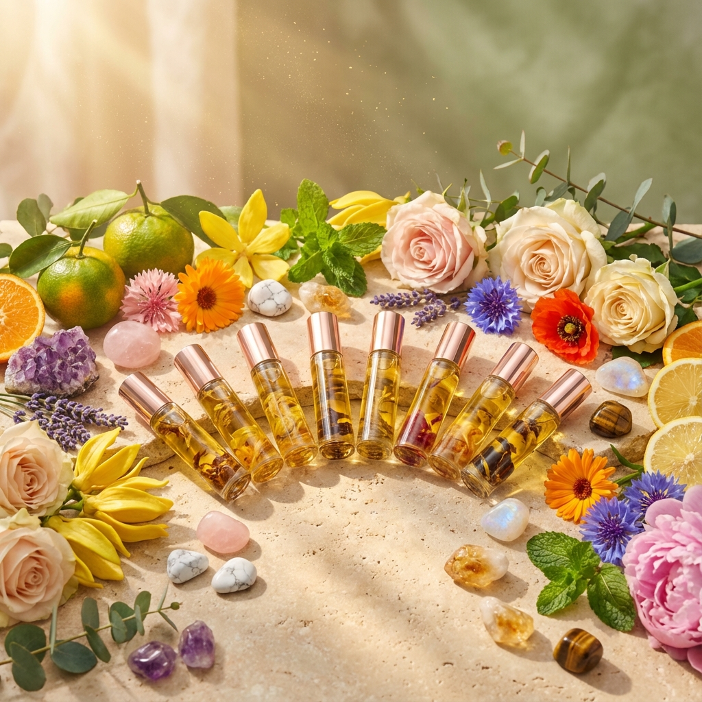 Coffret Routine Bien-Être - 8 Roll-Ons + 1 bracelet OFFERT