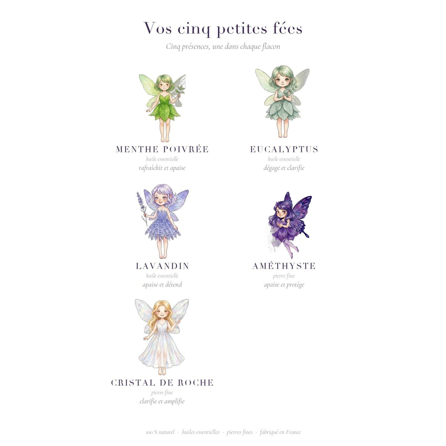 Roll-on Tête et Tempes — les fées
