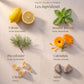 Ingrédients du roll-on Énergie : Citron, Menthe poivrée, Pin sylvestre, Calendula, Citrine, Agate.